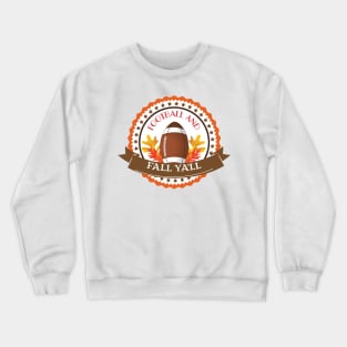 Football and Fall Crewneck Sweatshirt